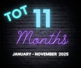 3-12 MONTH Xheight'ed TOT Monthly Memberships (4 years and Under)