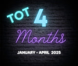 3-12 MONTH Xheight'ed TOT Monthly Memberships (4 years and Under)