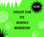 Xheight'ed MINI Monthly Membership