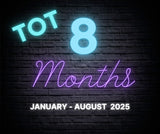 3-12 MONTH Xheight'ed TOT Monthly Memberships (4 years and Under)