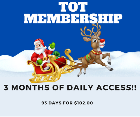 3-12 MONTH Xheight'ed TOT Monthly Memberships (4 years and Under)