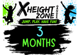 3-12 MONTH Xheight'ed Monthly Memberships